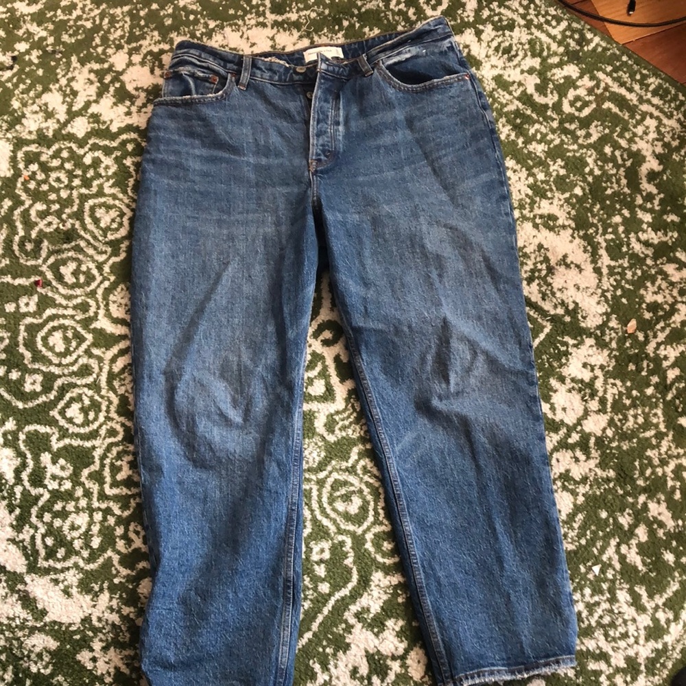 Curve Love Abercrombie Dad Jean